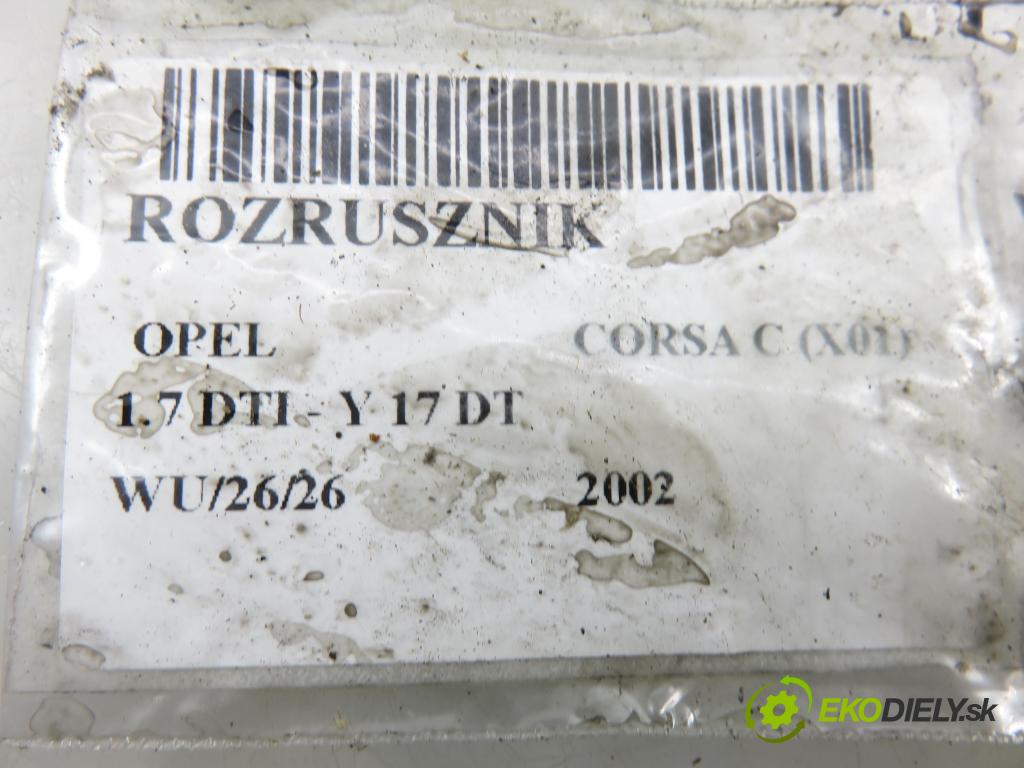 OPEL CORSA C (X01) HB 2002 55,00 1.7 DTI - Y 17 DT 1686,00 startér 8971891181 ; S114829B (Startér)