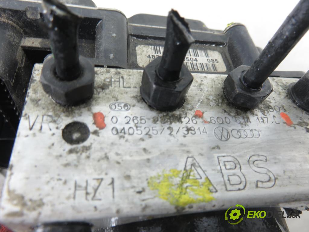 SEAT IBIZA III (6L1) HB 2005 55,00 1.4 16V - BBY 1390,00 pumpa ABS 6Q0907379R ; 0265800363 ; 6Q0614117C (Pumpa ABS)