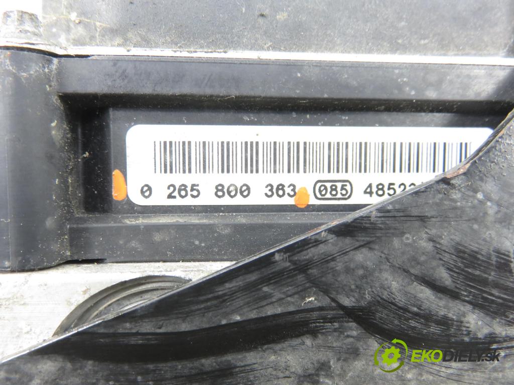 SEAT IBIZA III (6L1) HB 2005 55,00 1.4 16V - BBY 1390,00 pumpa ABS 6Q0907379R ; 0265800363 ; 6Q0614117C (Pumpa ABS)