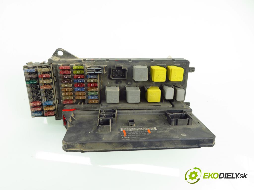 MERCEDES-BENZ SPRINTER 3,5-t Skrzynia (906) FURGON 2007 80,00 311 CDI (906.631, 906.633, 906.635, 906.637) - OM  2148,00 MODUL BSI A9065453001