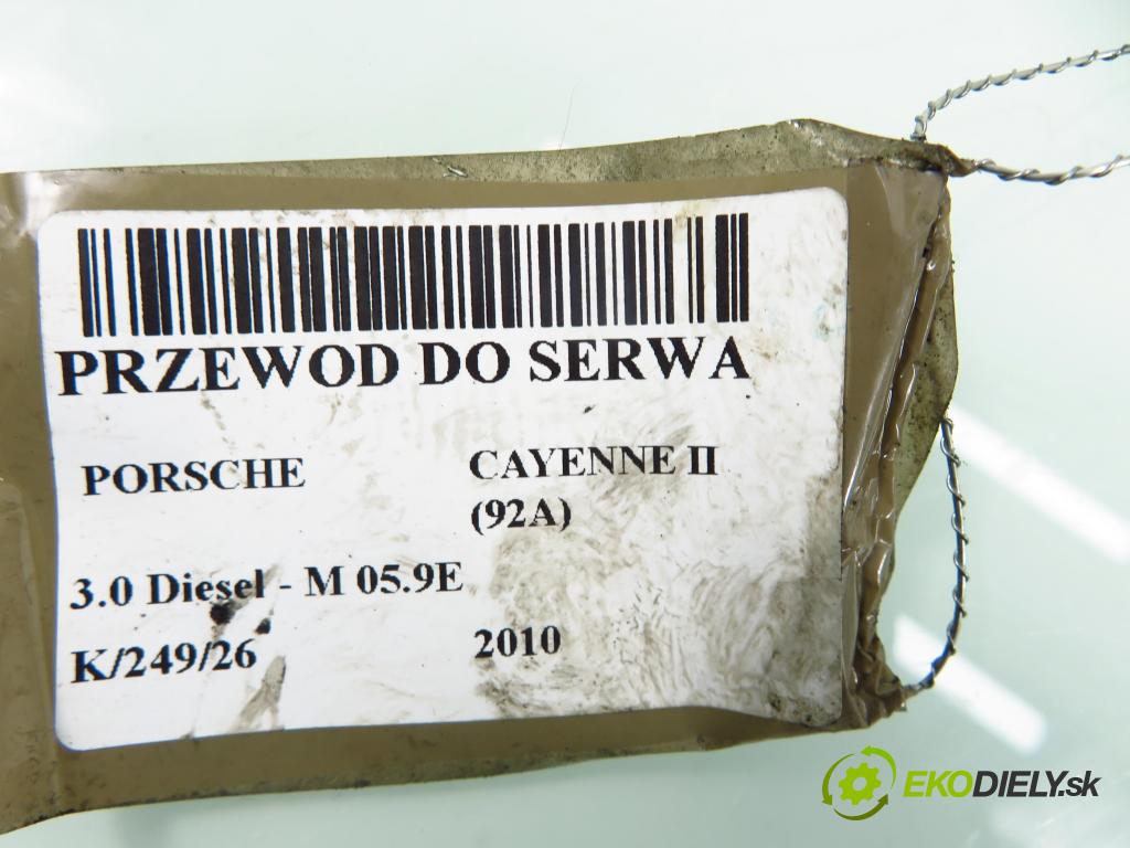PORSCHE CAYENNE II (92A) SUV 2010 176,00 3.0 Diesel - M 05.9E 2967,00 trubka do serva 7P0611932AD