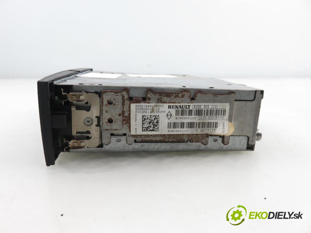 RENAULT MEGANE II Kombi (KM0/1_) KOMBI 2007 96,00 1.9 dCi 131 - F9Q 804 1870,00 RADIO 8200505114