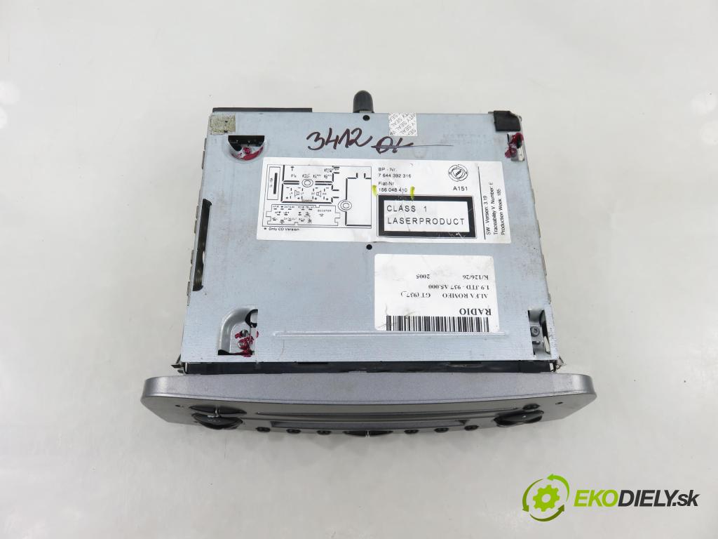 ALFA ROMEO GT (937_) COUPE 2005 110,00 1.9 JTD - 937 A5.000 1910,00 RADIO 156048410