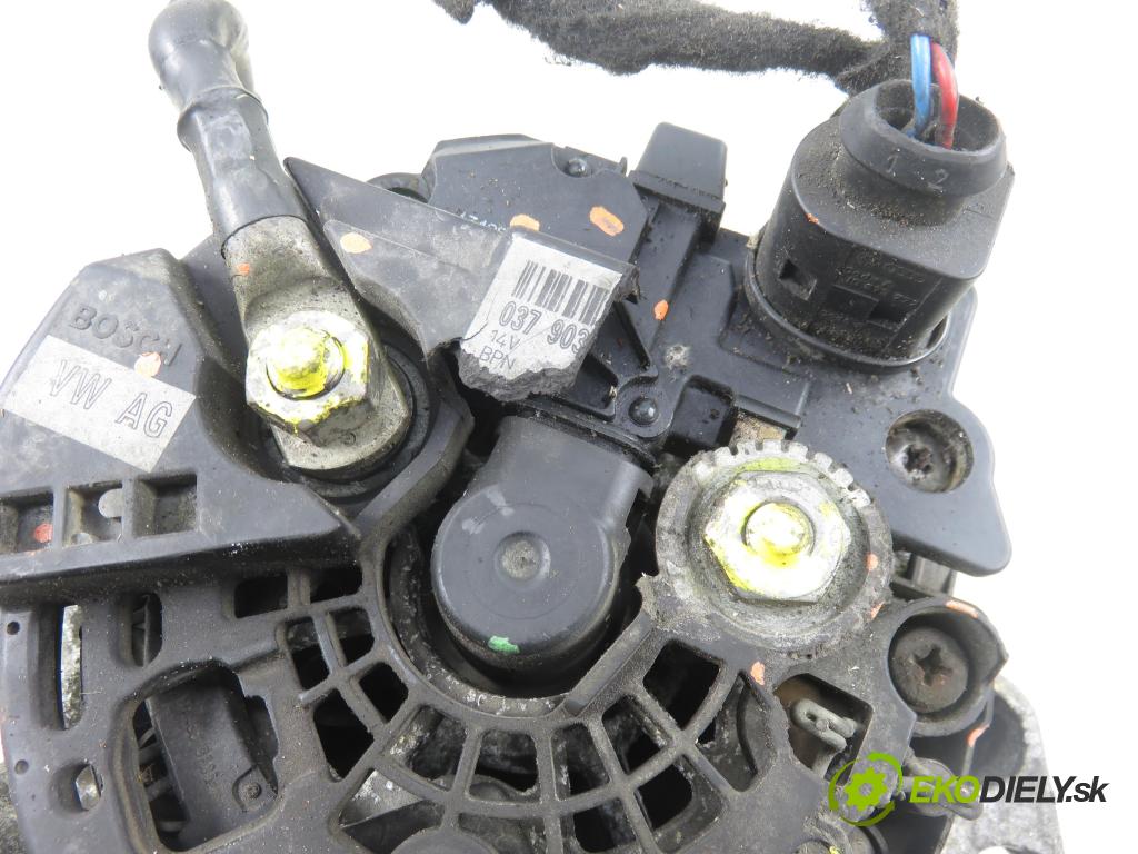 SEAT IBIZA III (6L1) HB 2005 55,00 1.4 16V - BBY 1390,00 Alternátor (Alternátor)