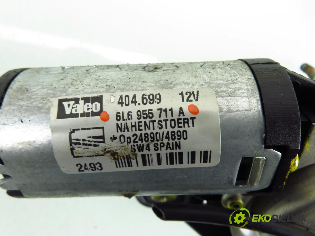 SEAT IBIZA III (6L1) HB 2003 55,00 1.4 16V - BBY 1390,00 Motorček stierače zadné 6L6955711A