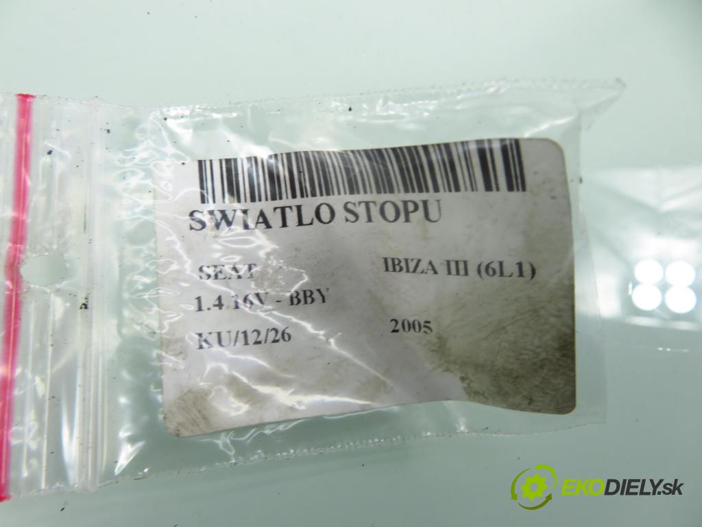 SEAT IBIZA III (6L1) HB 2005 55,00 1.4 16V - BBY 1390,00 SVĚTLO bŕzd