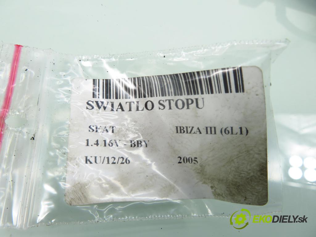 SEAT IBIZA III (6L1) HB 2005 55,00 1.4 16V - BBY 1390,00 SVĚTLO bŕzd