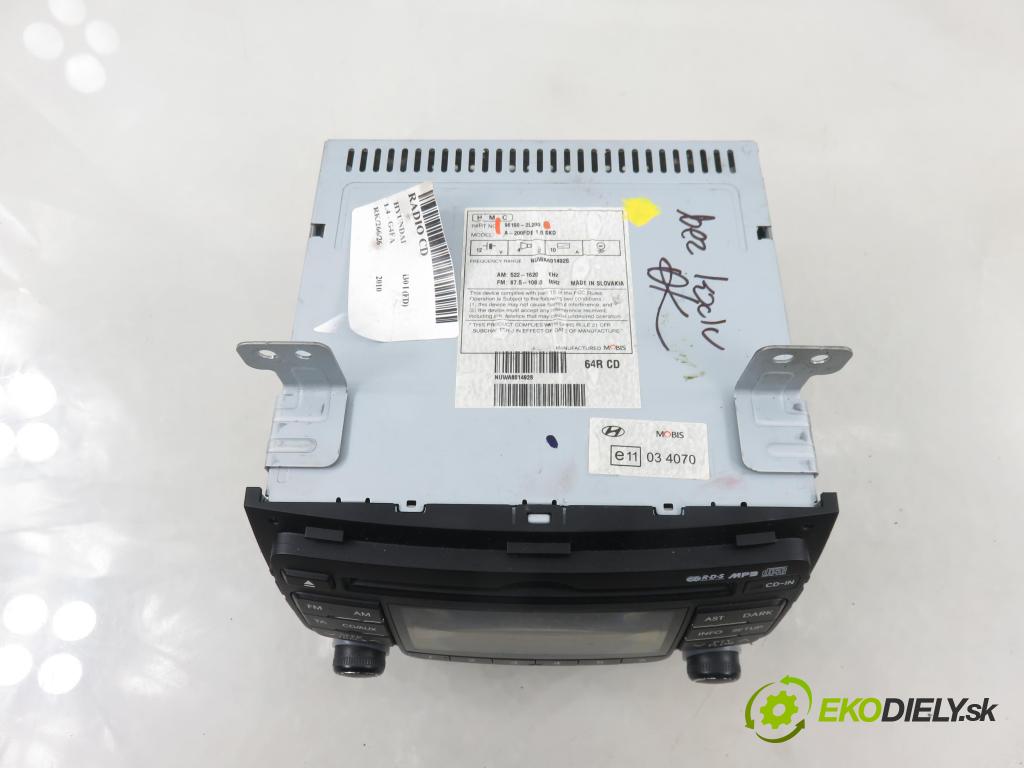 HYUNDAI i30 (FD) HB 2010 80,00 1.4 - G4FA 1396,00 RADIO CD 961602L200