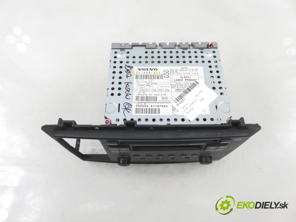 VOLVO S60 I (384) SEDAN 2006 136,00 2.4 D5 - D 5244 T4 2400,00 RADIO CD 30745812