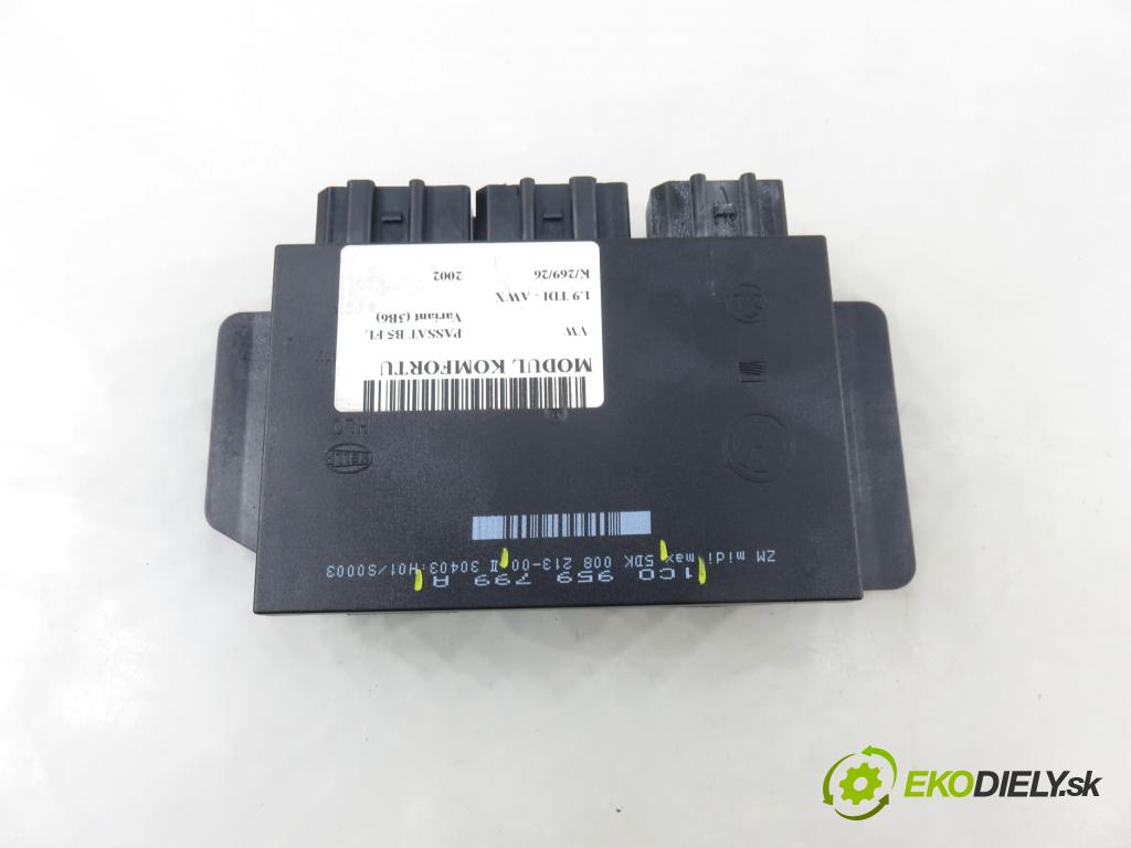 VW PASSAT B5.5 Variant (3B6) KOMBI 2002 96,00 1.9 TDI - AWX 1896,00 MODUL komfortu 1C0959799A ; 5DK00821300