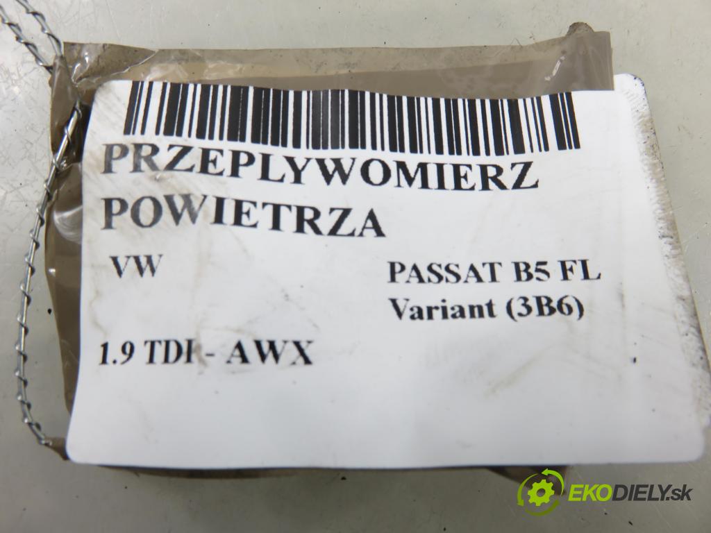 VW PASSAT B5.5 Variant (3B6) KOMBI 2002 96,00 1.9 TDI - AWX 1896,00 váha vzduchu vzduchu F00C2G2055