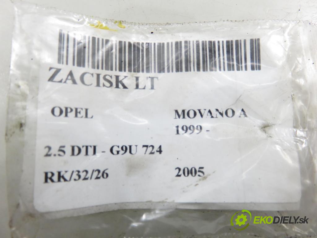 OPEL MOVANO Furgon (X70) FURGON 2005 84,00 2.5 DTI - G9U 724 2464,00 Brzdič strmeň LT 