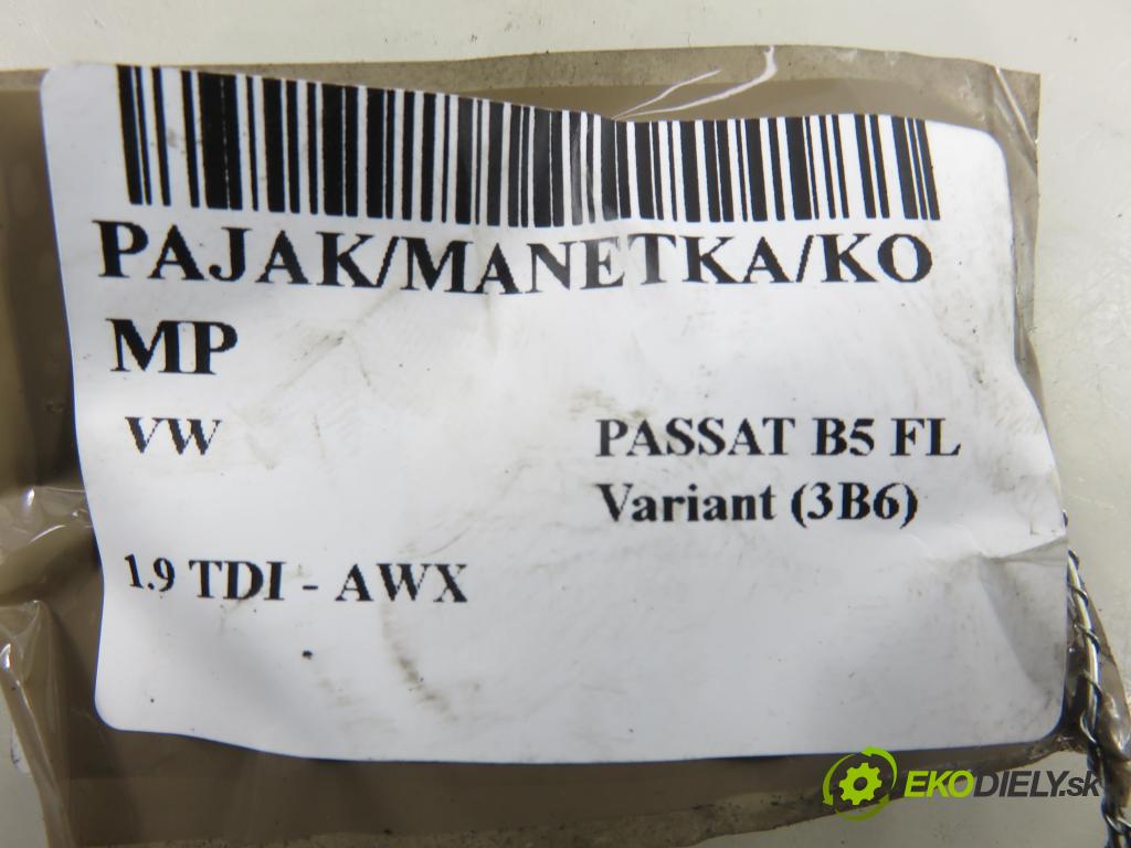 VW PASSAT B5.5 Variant (3B6) KOMBI 2002 96,00 1.9 TDI - AWX 1896,00 páčka/prepínač 1J0953513 ; 4B0953503H