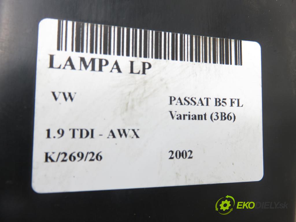 VW PASSAT B5.5 Variant (3B6) KOMBI 2002 96,00 1.9 TDI - AWX 1896,00 Svetlo LP
