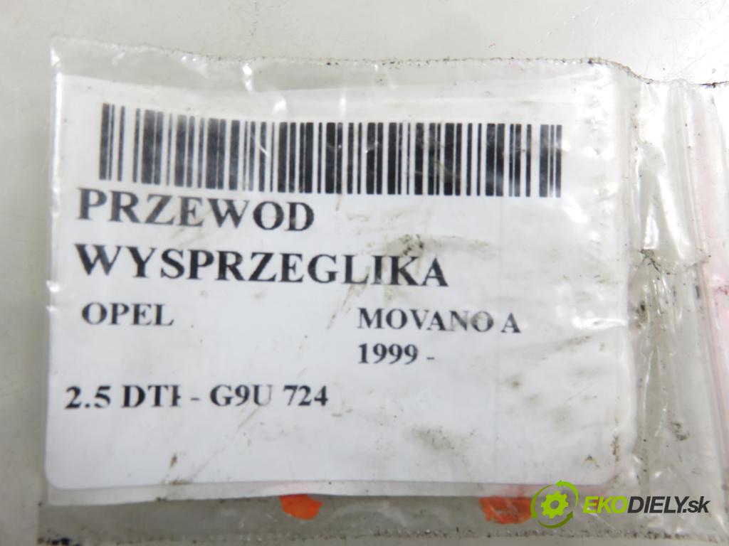 OPEL MOVANO Furgon (X70) FURGON 2005 84,00 2.5 DTI - G9U 724 2464,00 rúrka vypínacieho ložiska 8200419418