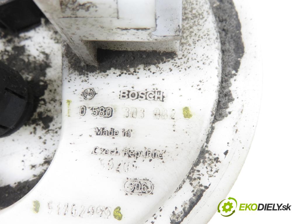 FIAT DOBLO nadwozie wielkoprzestrzenne (MPV) (119_, 223_) KOMBIVAN 2006 62,00 1.3 D Multijet - 223 A9.000 1248,00 pumpa paliva 51762999 ; 0580303082