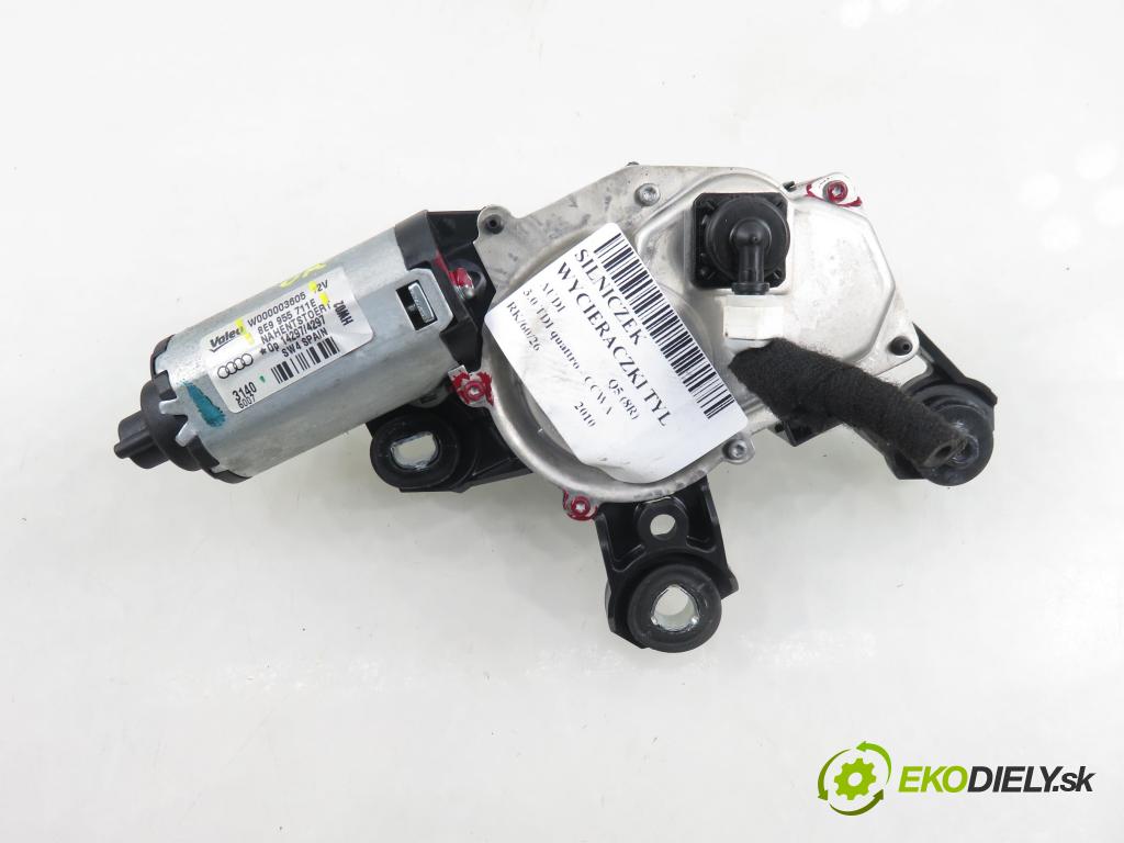 AUDI Q5 (8R) SUV 2010 176,00 3.0 TDI quattro - CCWA 2967,00 motorek stěrače ZADNÍ: 8E9955711E ; W000003605