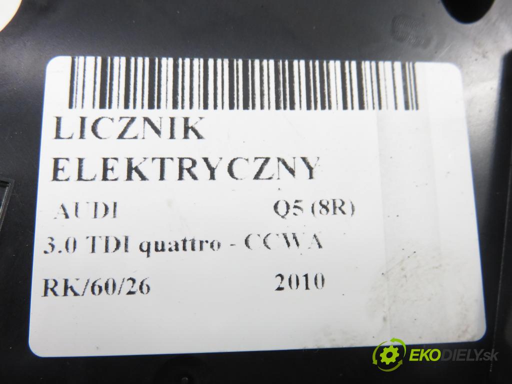 AUDI Q5 (8R) SUV 2010 176,00 3.0 TDI quattro - CCWA 2967,00 prístrojovka elektrický 8R0920930D ; 503002381402
