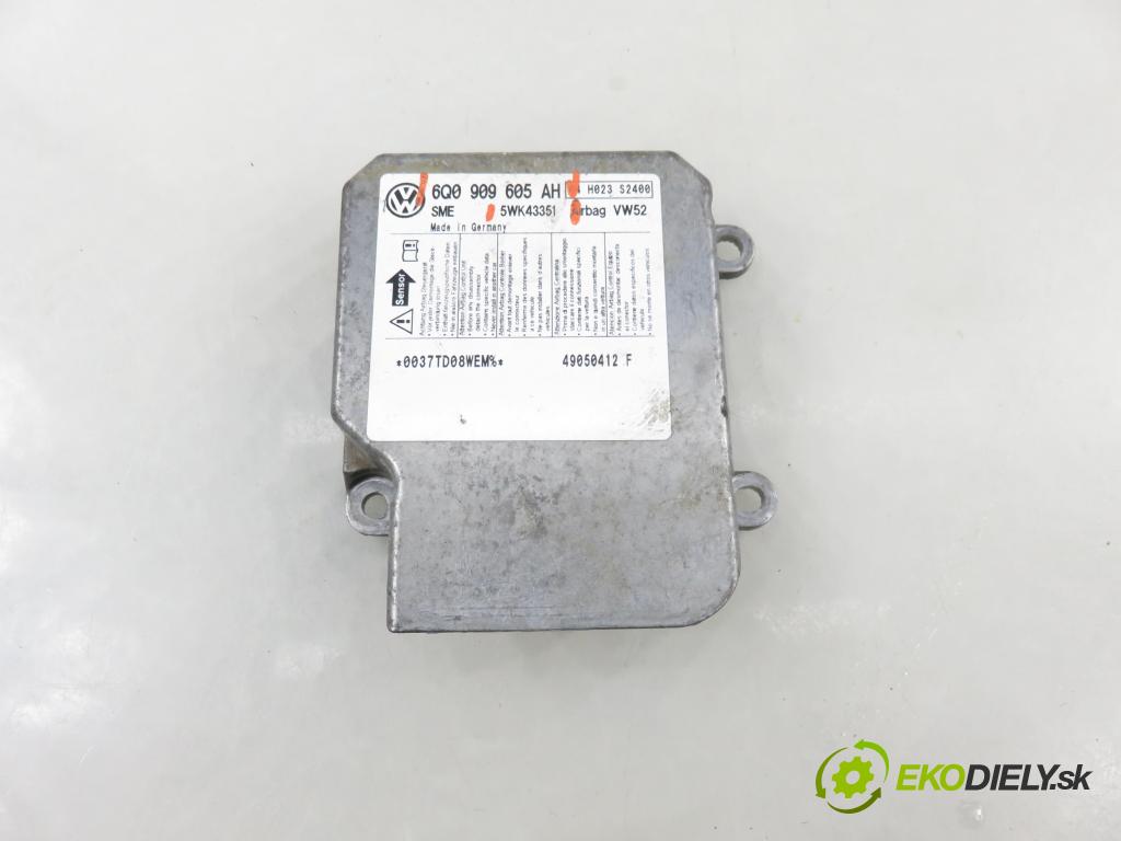 VW CADDY III Furgon (2KA, 2KH, 2CA, 2CH) FURGON 2006 77,00 1.9 TDI - BLS 1896,00 MODUL air BAG 6Q0909605AH ; 5WK43351