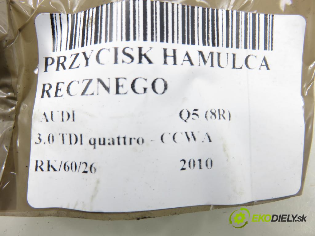 AUDI Q5 (8R) SUV 2010 176,00 3.0 TDI quattro - CCWA 2967,00 vypínač brzdy MANUÁL 8K1927225B