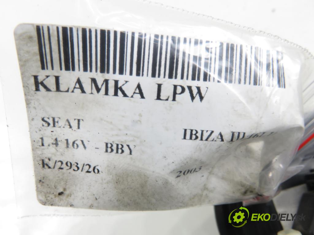 SEAT IBIZA III (6L1) HB 2003 55,00 1.4 16V - BBY 1390,00 klika LPW 6L1837113C