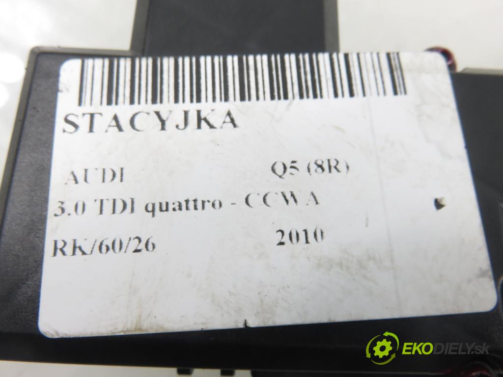 AUDI Q5 (8R) SUV 2010 176,00 3.0 TDI quattro - CCWA 2967,00 spínačka 8K0909131D (Spínací skříňka)