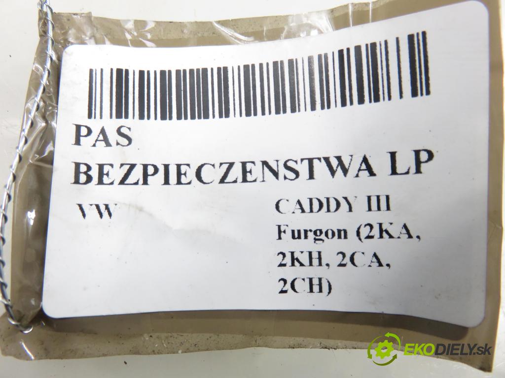 VW CADDY III Furgon (2KA, 2KH, 2CA, 2CH) FURGON 2006 77,00 1.9 TDI - BLS 1896,00 držák BEZPEČNOST LP 2K0857805B