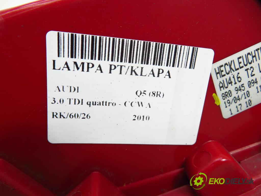 AUDI Q5 (8R) SUV 2010 176,00 3.0 TDI quattro - CCWA 2967,00 světlo pravé zadní kufr 8R0945094A