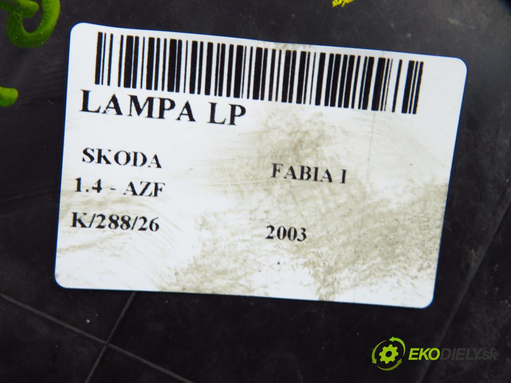 SKODA FABIA I (6Y2) HB 2003 44,00 1.4 - AZF 1397,00 světlo LP 