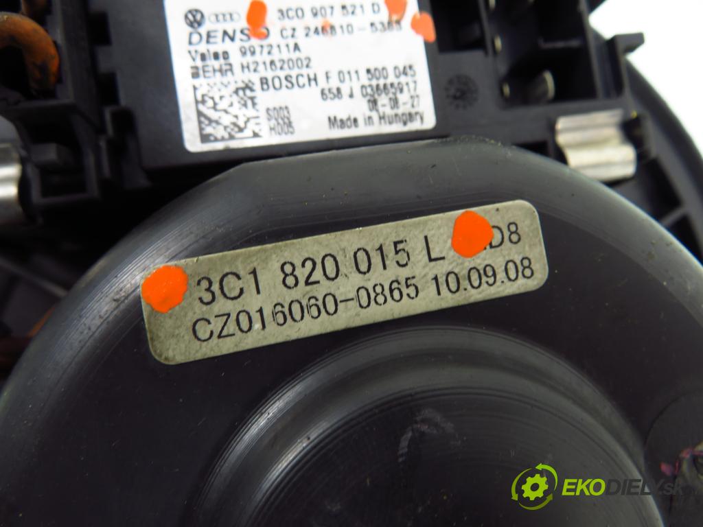 SKODA SUPERB II (3T4) LIFTBACK 2009 118,00 1.8 TSI - BZB 1798,00 ventilátor větráku 3C0907521D ; 2468105383 ; 3C1820015L