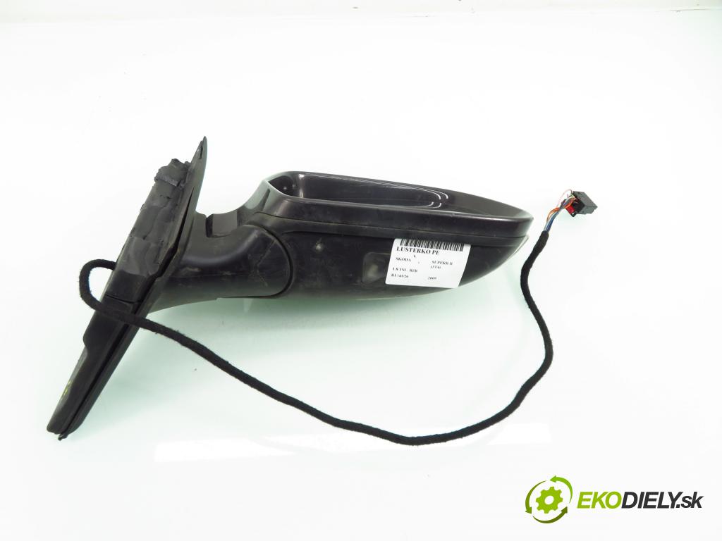 SKODA SUPERB II (3T4) LIFTBACK 2009 118,00 1.8 TSI - BZB 1798,00 zpětné zrcátko 3T0857934