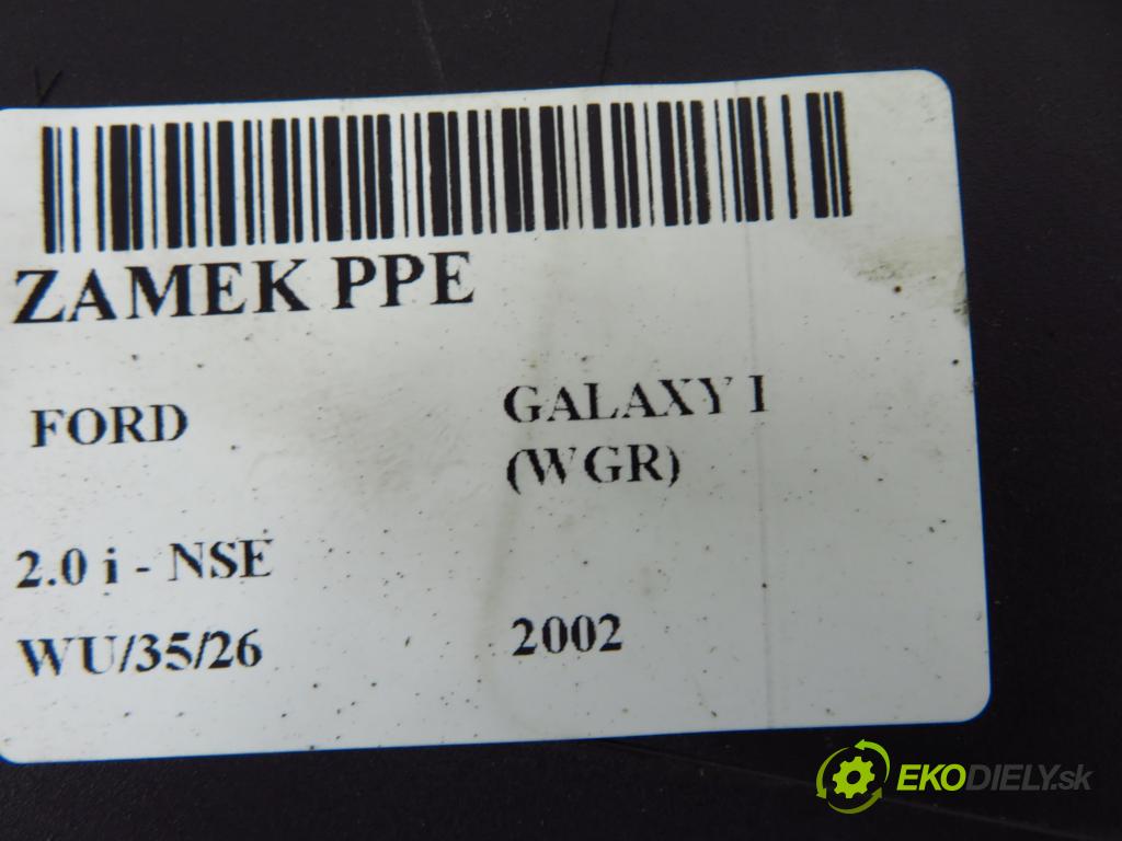 FORD GALAXY (WGR) MINIVAN 2002 85,00 2.0 i DOHC 116 - NSE 1998,00 zámok 93BG220A20DD