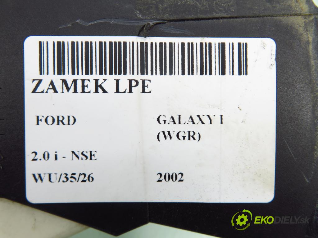 FORD GALAXY (WGR) MINIVAN 2002 85,00 2.0 i DOHC 116 - NSE 1998,00 zámok 93BG220A20DD