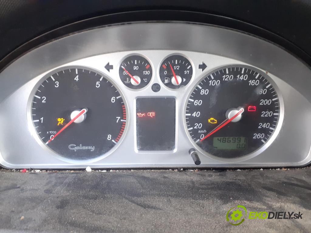 FORD GALAXY (WGR) MINIVAN 2002 85,00 2.0 i DOHC 116 - NSE 1998,00 prístrojovka elektrický 7M5920800C ; YM2110849AFB