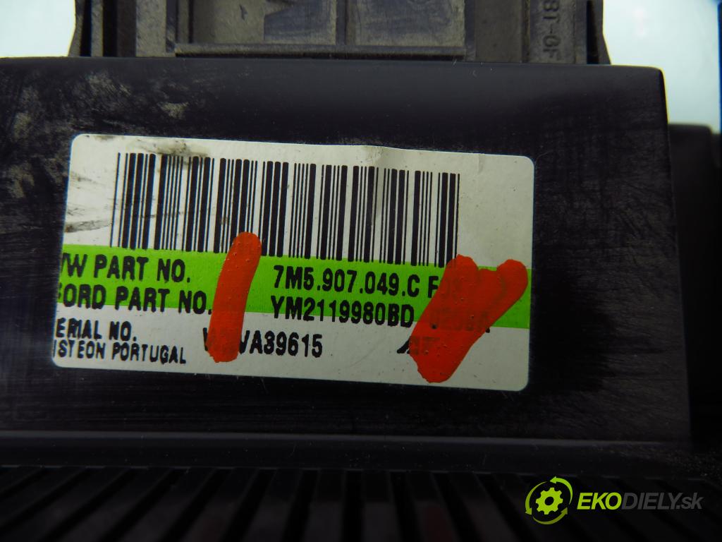 FORD GALAXY (WGR) MINIVAN 2002 85,00 2.0 i DOHC 116 - NSE 1998,00 Panel topení KLIMATIZACE: 7M5907049C ; YM2119980BD