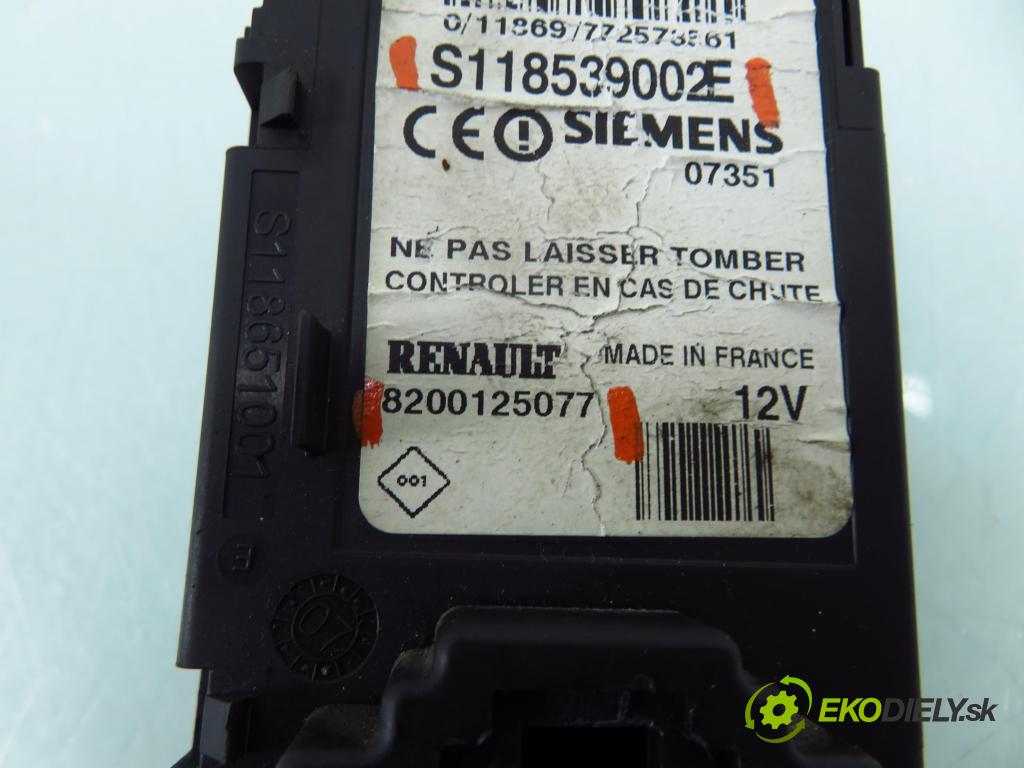 RENAULT SCENIC II (JM0/1_) MINIVAN 2008 78,00 1.5 dCi 106 - K9K 732 1461,00 CZYTNIK KARTY: S118539002E ; 8200125077