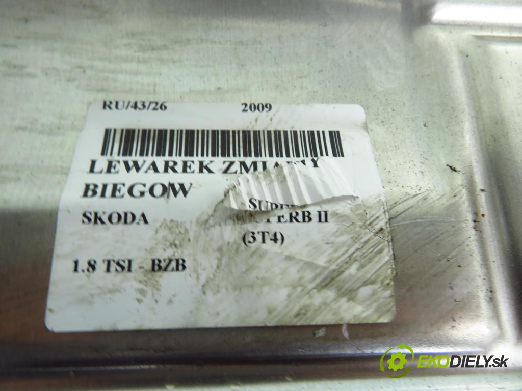 SKODA SUPERB II (3T4) LIFTBACK 2009 118,00 1.8 TSI - BZB 1798,00 ZVEDÁK: 3T0711049A ; 3T0711265A ; 1K0711061B