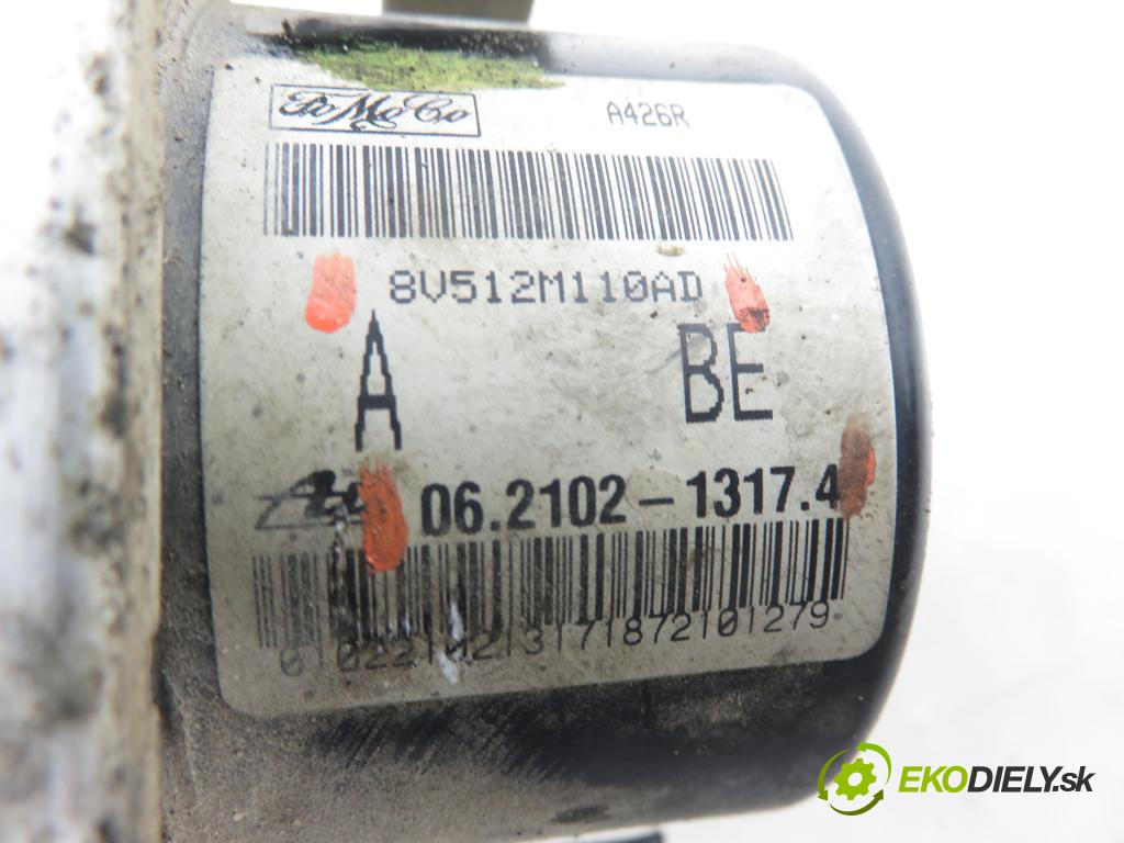 FORD FIESTA VI Van HB 2010 51,00 1.4 TDCi - KVJA 1399,00 pumpa ABS 06210955813 ; 8V512M110AD ; 06210213174 (Pumpa ABS)