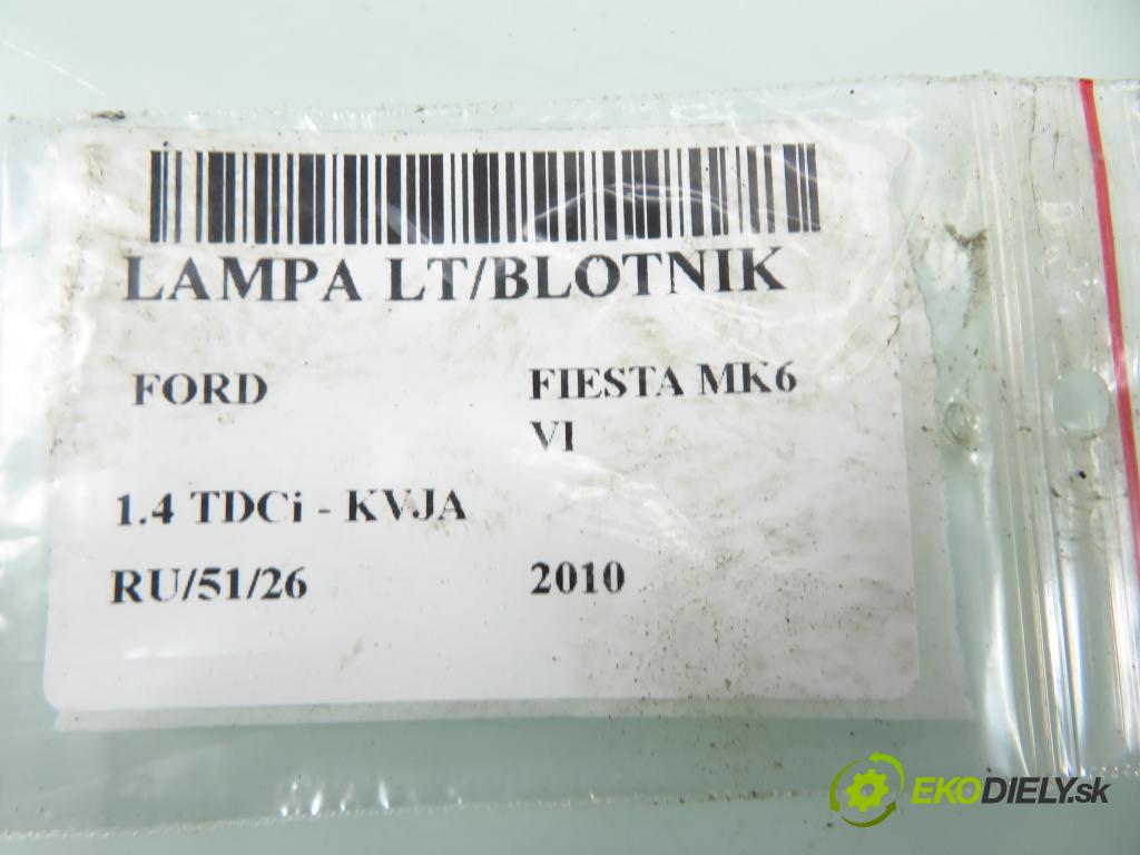 FORD FIESTA VI Van HB 2010 51,00 1.4 TDCi - KVJA 1399,00 světlo levé zadní 8A6113405A