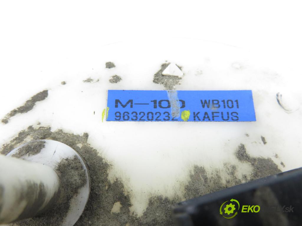 DAEWOO MATIZ (M100, M150) HB 1999 38,00 0.8 52 - F8CV 796,00 Pumpa paliva 96320232