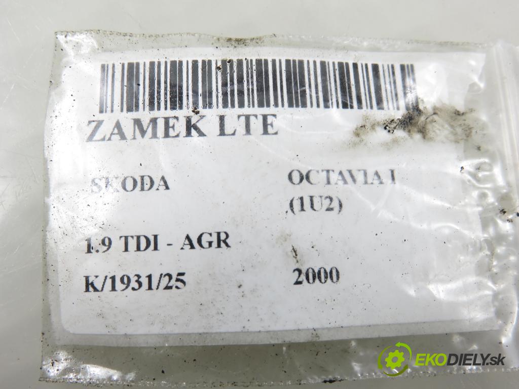 SKODA OCTAVIA I (1U2) LIFTBACK 2000 66,00 1.9 TDI 90- AGR 1896,00 zámok LTE 3B4839115A