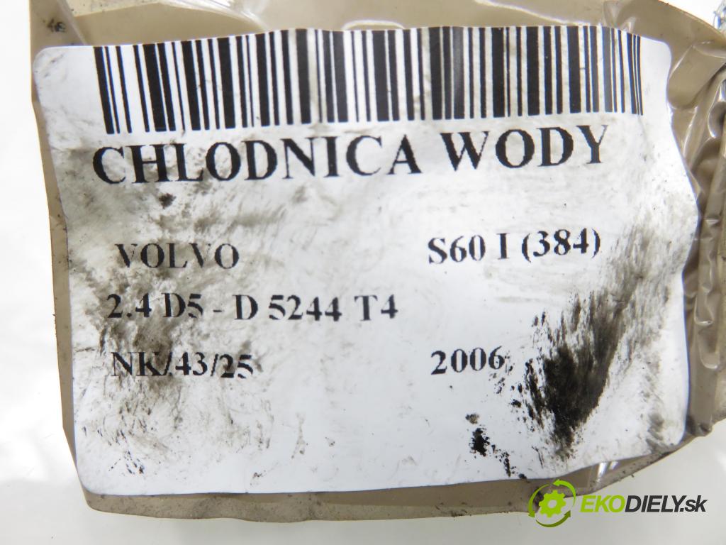 VOLVO S60 I (384) SEDAN 2006 136,00 2.4 D5 - D 5244 T4 2400,00 chladič vody