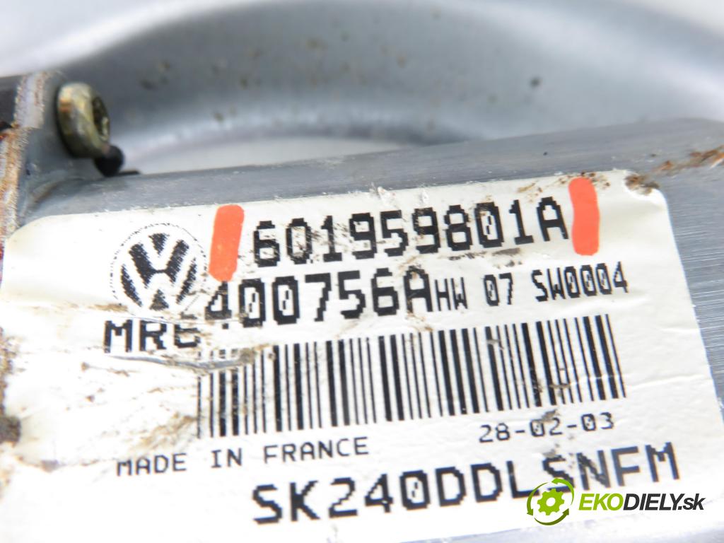 SKODA FABIA I (6Y2) HB 2003 44,00 1.4 - AZF 1397,00 mechanismus oken 6Y1837751BC ; 0310288634 ; 6Q1959801A