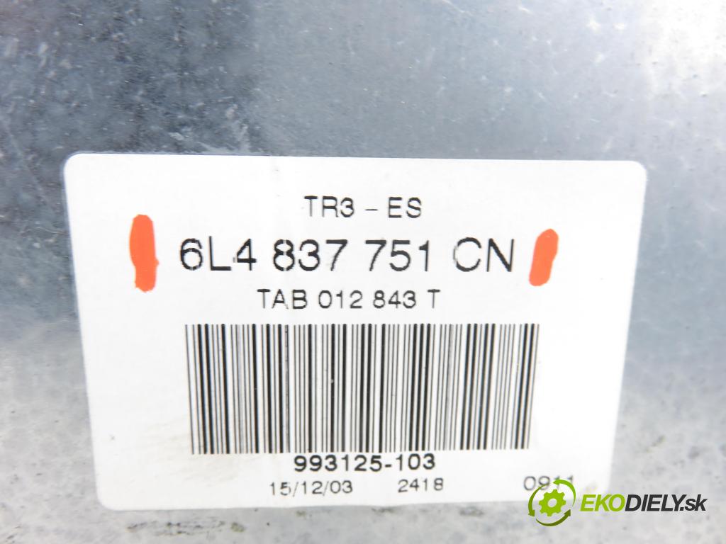 SEAT IBIZA III (6L1) HB 2003 55,00 1.4 16V - BBY 1390,00 mechanismus oken 6L4837751CN ; 6L4837755P ; 6Q2959802A