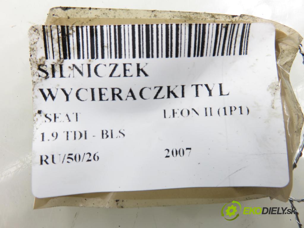 SEAT LEON (1P1) HB 2007 77,00 1.9 TDI - BLS 1896,00 Motorček stierače zadné 5P0955711C