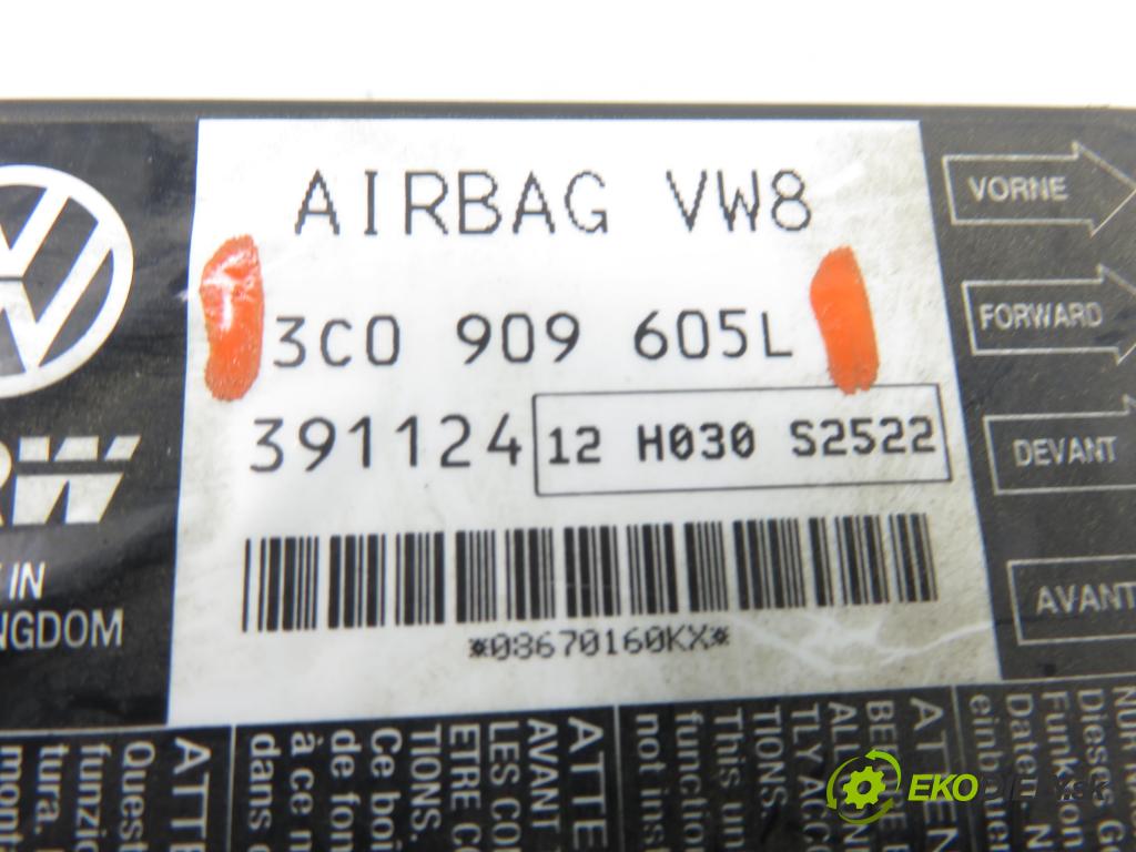 SEAT LEON (1P1) HB 2007 77,00 1.9 TDI - BLS 1896,00 MODUL air BAG 3C0909605L
