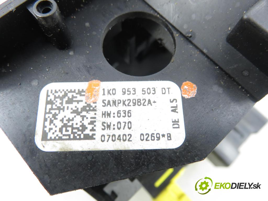 SEAT LEON (1P1) HB 2007 77,00 1.9 TDI - BLS 1896,00 PAKA/ŘAZENÍ/SADA: 1K0953503DT