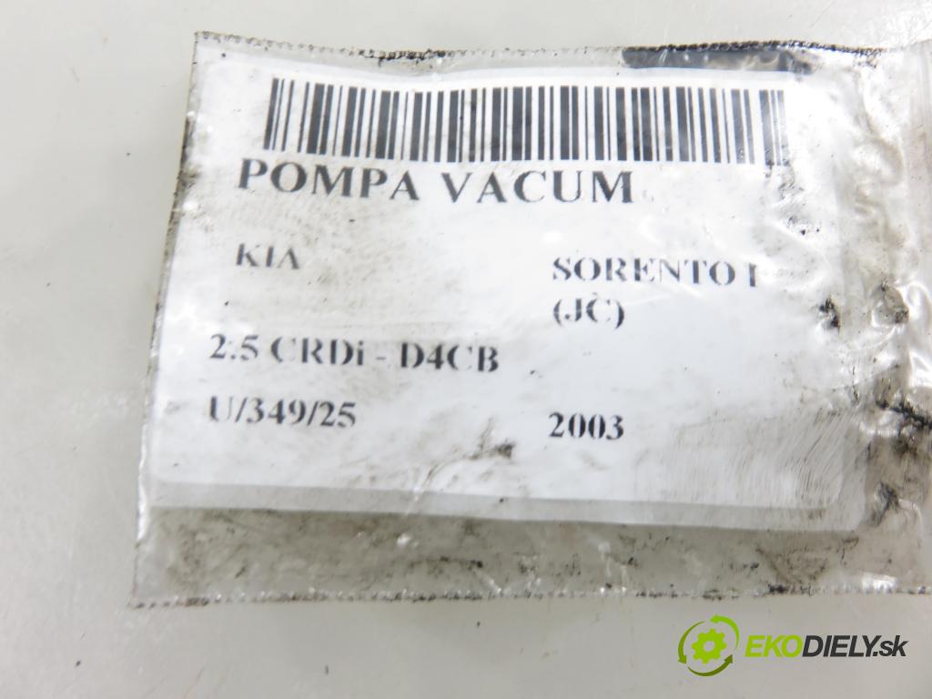 KIA SORENTO I (JC) SUV 2003 103,00 2.5 CRDi 140 - D4CB 2497,00 Pumpa vákuová 050241