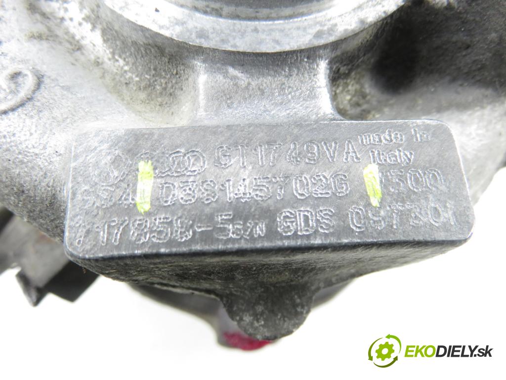 AUDI A4 Avant (8E5, B6) KOMBI 2003 96,00 1.9 TDI PD 130 - AVF 1896,00 RYCHLONABÍJEČKA: 038145702G (Kompletní turbodmychadlo)