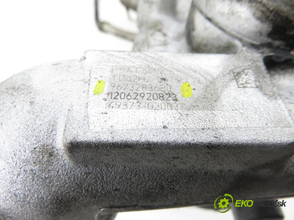 FORD FIESTA VI Van HB 2010 51,00 1.4 TDCi - KVJA 1399,00 RYCHLONABÍJEČKA: 9673283680 (Kompletní turbodmychadlo)